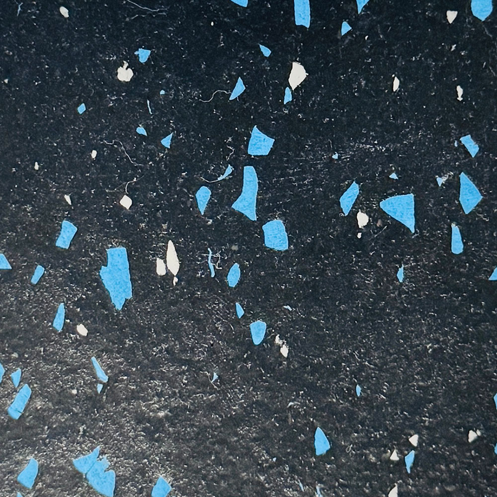 Cap Locking Rubber Tiles Blue Grey 6210