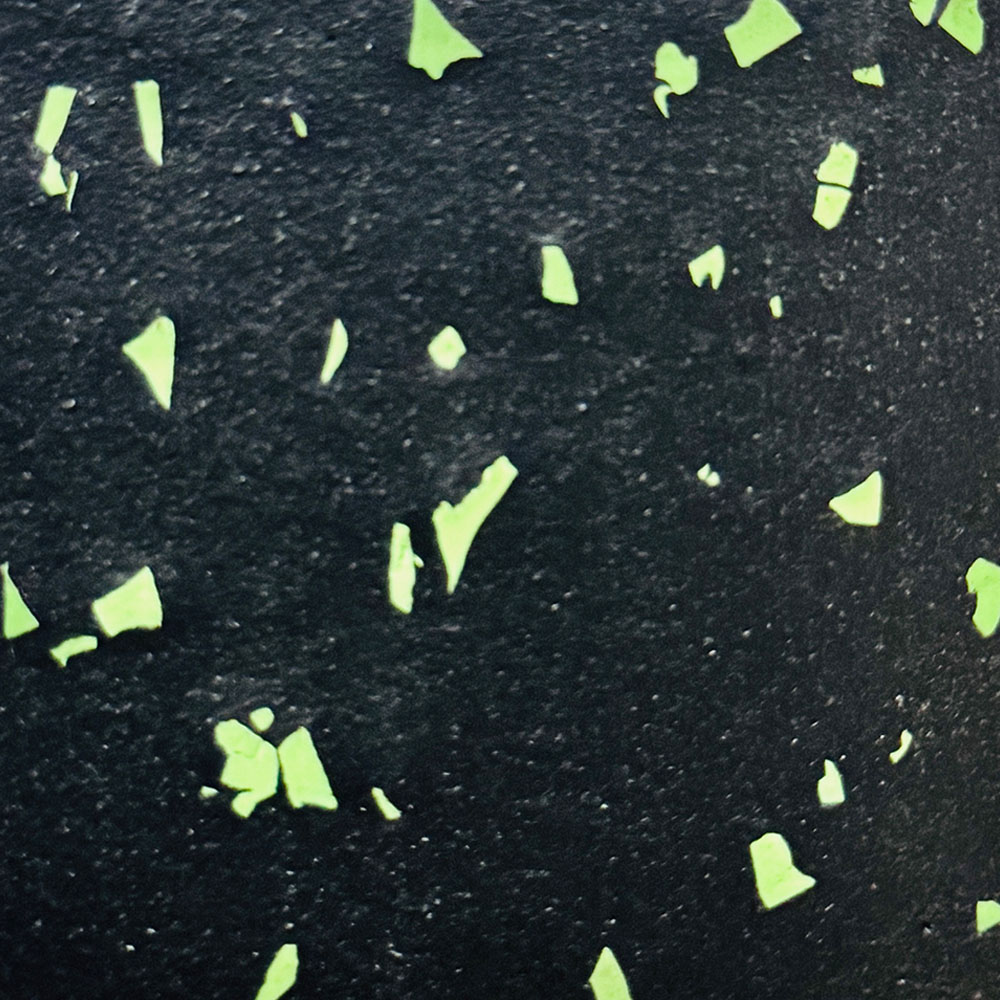 Cap Locking Rubber Tiles Green 6204