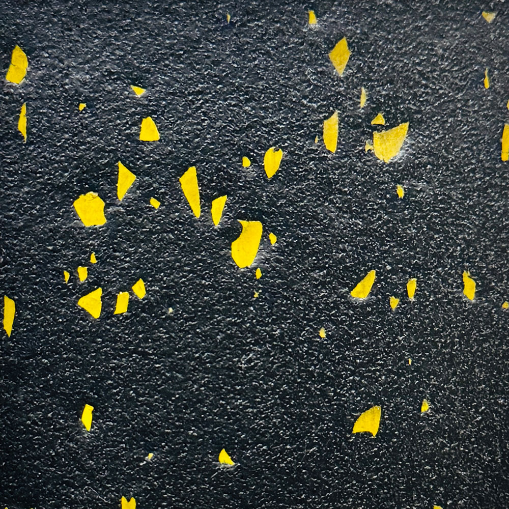 Cap Locking Rubber Tiles Yellow 6203