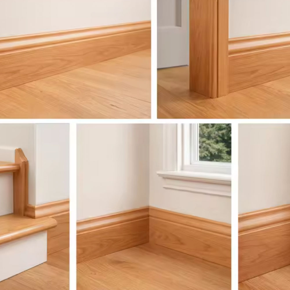 Solid Wood Skirting 14-20cm Height
